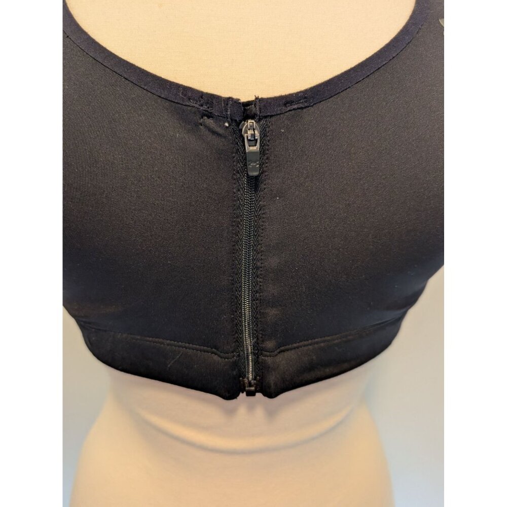 Under Armour 38c Solid Black Racerback Sports Bra… - image 4